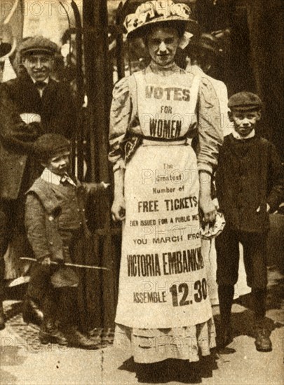 'The Suffragette Housemaid' 1908, (1933).  Creator: Unknown.
