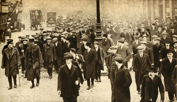 The Footballers' Battalion, London, First World War, 1914-1918, (1933). Creator: Unknown.