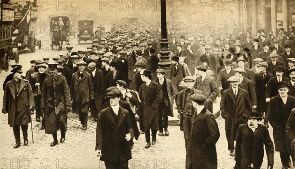 The Footballers' Battalion, London, First World War, 1914-1918, (1933).  Creator: Unknown.