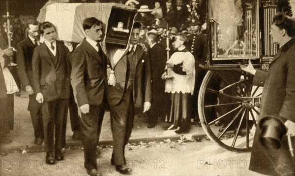 Funeral of Terence MacSwiney, Cork, Ireland, 31 October 1920, (1933).  Creator: Unknown.