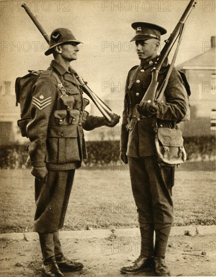 British Army uniforms, 1933. Creator: Unknown.