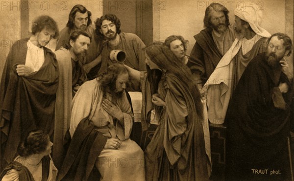 The Anointing, 1922.  Creator: Henry Traut.