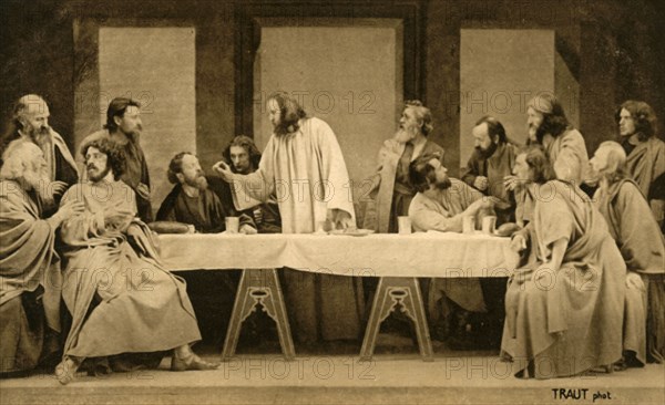 The Last Supper, 1922.  Creator: Henry Traut.