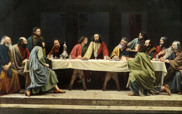 The Last Supper, 1922.  Creator: Henry Traut.