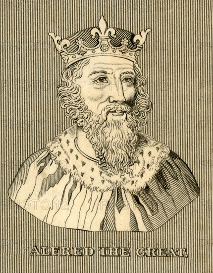 'Alfred the Great', (c847-899), 1830. Creator: Unknown.