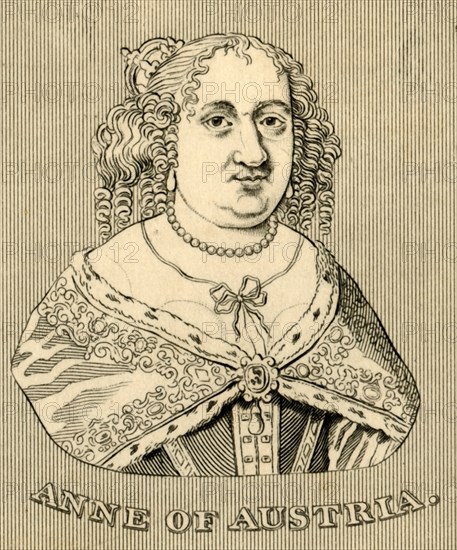 'Anne of Austria', (1601-1666), 1830. Creator: Unknown.