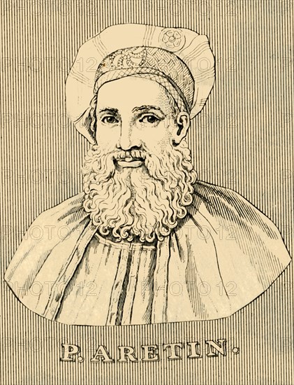 'P. Aretin', (1492-1556), 1830. Creator: Unknown.