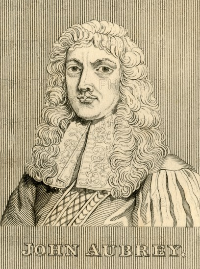 'John Aubrey', (1626-1697), 1830. Creator: Unknown.