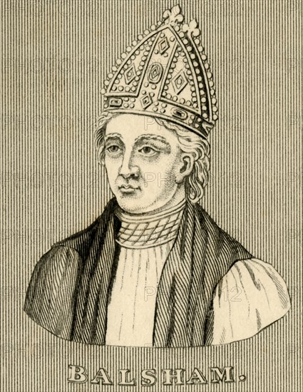 'Balsham', (died 1286), 1830. Creator: Unknown.