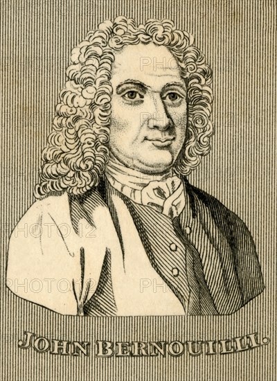 'John Bernouilli', (1667-1748), 1830. Creator: Unknown.