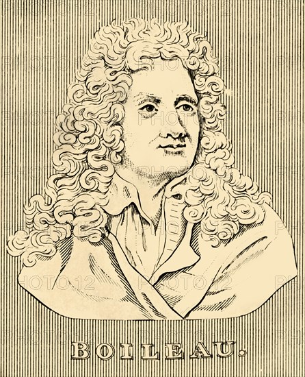 'Boileau', (1636-1711), 1830. Creator: Unknown.