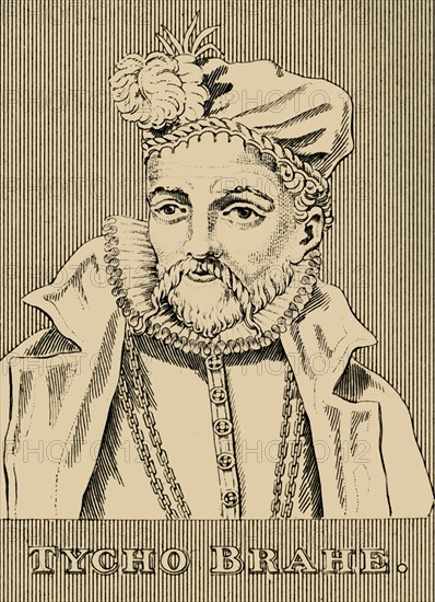 'Tycho Brahe', (1546-1601), 1830. Creator: Unknown.