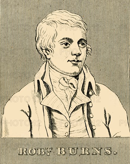 'Robert Burns', (1759-1796), 1830. Creator: Unknown.