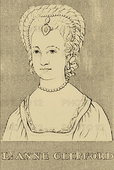 'Ly. Anne Clifford', (1590-1676),1830. Creator: Unknown.