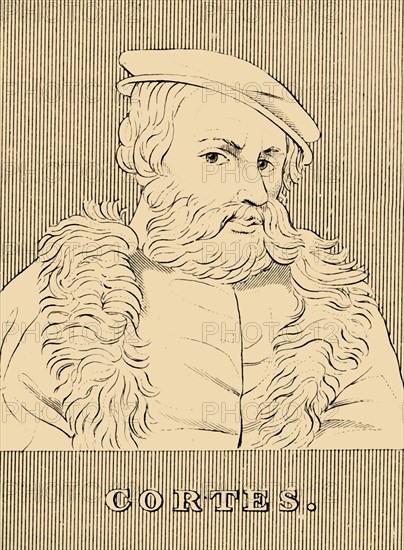 'Cortes', (1485-1547), 1830. Creator: Unknown.