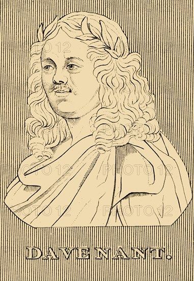 'Davenant', (1606-1668), 1830. Creator: Unknown.