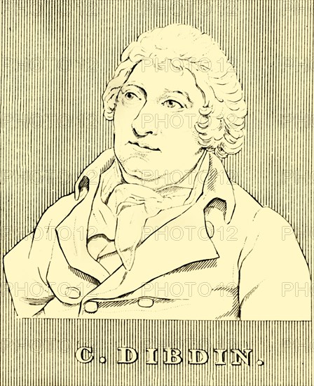 'C. Dibdin', (c1745-1814), 1830. Creator: Unknown.