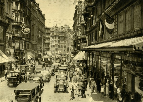 Kärntner Straße, Vienna, Austria, c1935. Creator: Unknown.