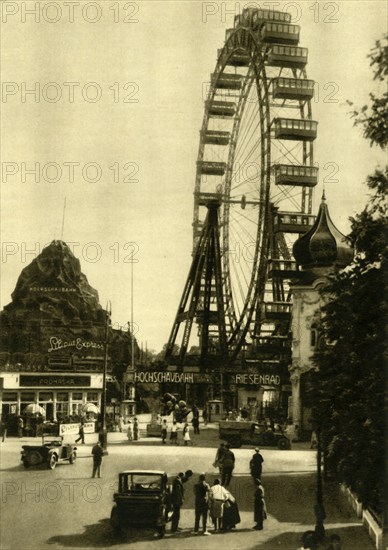 The Wiener Riesenrad, Vienna, Austria, c1935. Creator: Unknown.