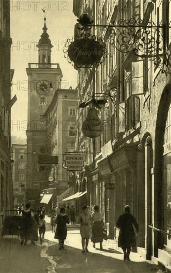 Judengasse, Salzburg, Austria, c1935.  Creator: Unknown.