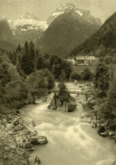 The Teufelssteg (Devil's Bridge), Lofer, Austria, c1935.  Creator: Unknown.