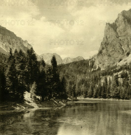 The Grüner See, Styria, Austria, c1935. Creator: Unknown.