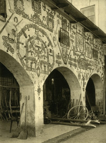 Smithy at Admont Abbey, Austria, c1935. Creator: Unknown.