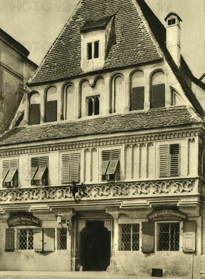 The Bummerlhaus, Steyr an der Enns, Upper Austria, c1935. Creator: Unknown.