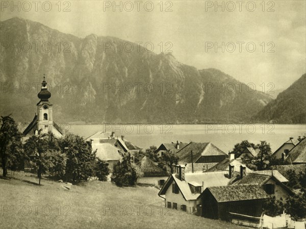 Unterach am Attersee, Upper Austria, c1935. Creator: Unknown.