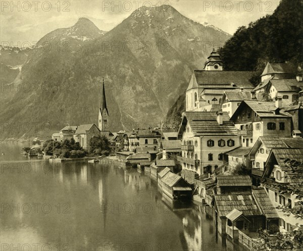 Hallstatt, Upper Austria, c1935. Creator: Unknown.