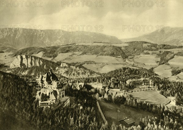 The Schneeberg and the Rax mountain range, Semmering, Lower Austria, c1935. Creator: Unknown.