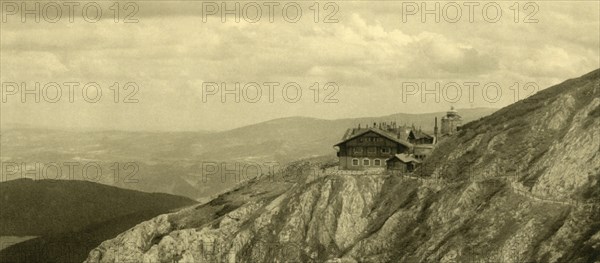 Hotel on the Schneeberg, Lower Austria, c1935.  Creator: Unknown.