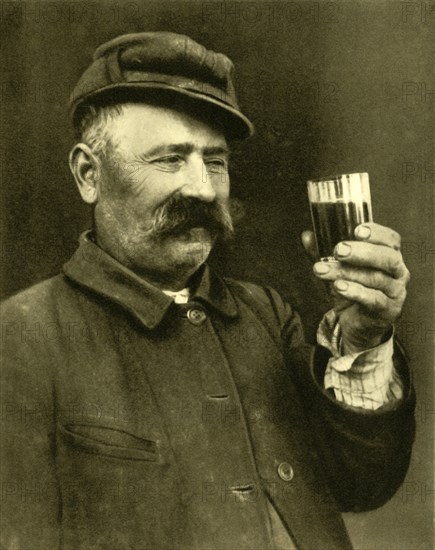 Winegrower, Burgenland, Austria, c1935. Creator: Unknown.