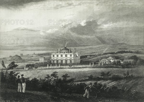 'The Temple Grammar School, Brighton', 1835. Creator: Henry Alexander Ogg.