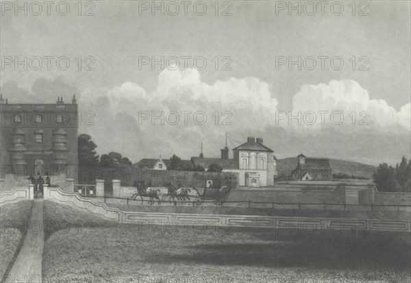 'Hove Church, From the Sea', 1835. Creator: Charles J Smith.