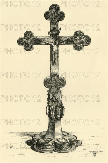 Crucifix, (1881).  Creator: W. M. McGill.