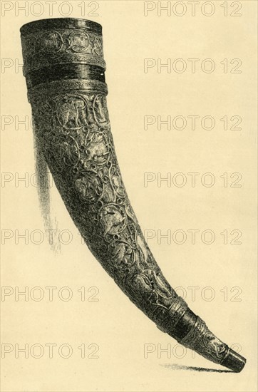 Horn, 11th century, (1881). Creator: A A Bradbury.