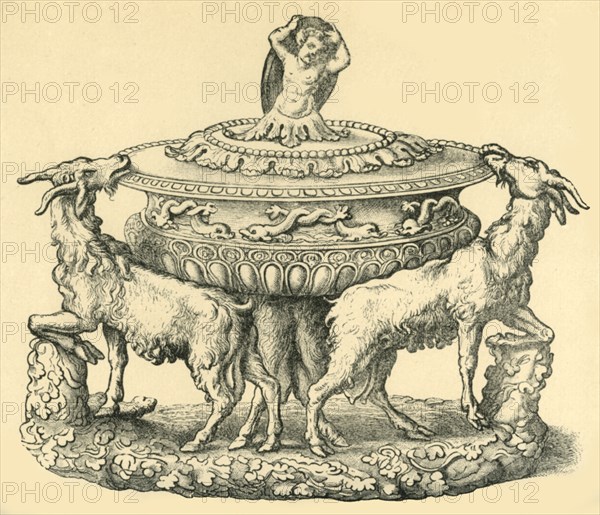 Design for a tureen or salt cellar, mid 16th century, (1881). Creator: Unknown.