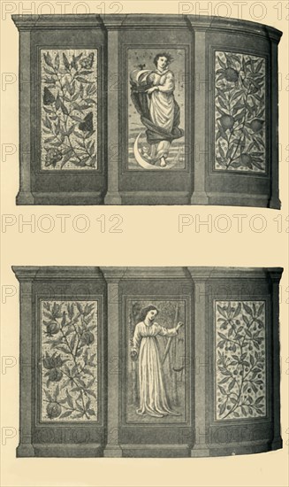 'Decorations of the West Dining-Room, South Kensington Museum', c1865, (1881).  Creator: Unknown.