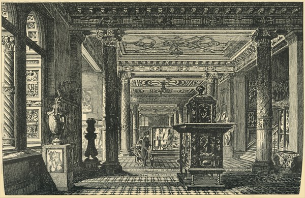 'The Ceramic Gallery, South Kensington Museum', c1876, (1881).  Creator: John Watkins.