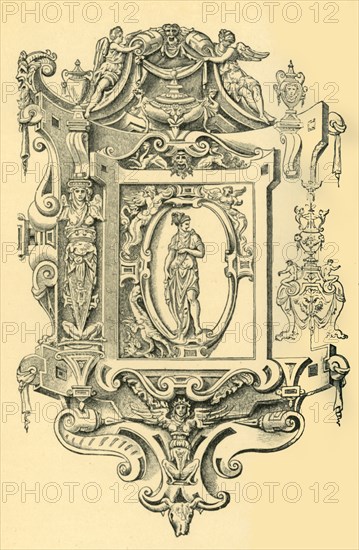 Cartouche, mid 16th century, (1881). Creator: Unknown.