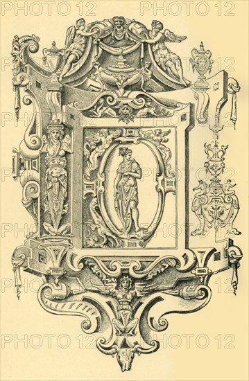 Cartouche, mid 16th century, (1881).  Creator: Unknown.