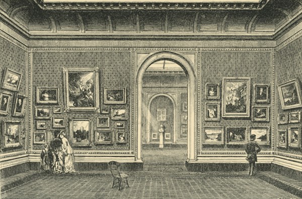 'The Sheepshanks Gallery', South Kensington Museum, c1860s, (1881). Creator: John Watkins.