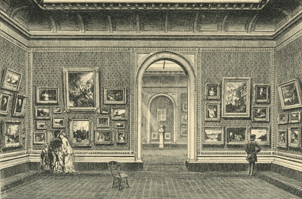 'The Sheepshanks Gallery', South Kensington Museum, c1860s, (1881).  Creator: John Watkins.