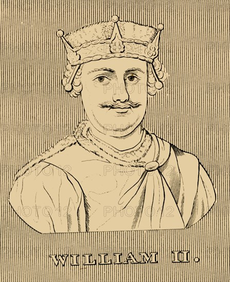 'William II', (c1056-1100), 1830. Creator: Unknown.