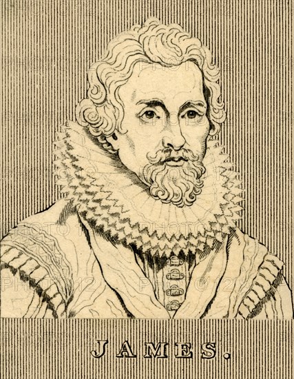 'James', (1566- 1625), 1830. Creator: Unknown.