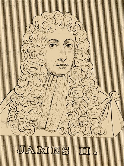 'James II', (1633-1701), 1830. Creator: Unknown.