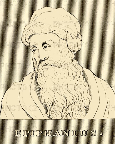 'Epiphanius',  (c310-403), 1830. Creator: Unknown.