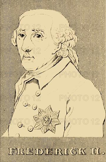 'Frederick II', (1712-1786), 1830. Creator: Unknown.
