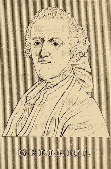 'Gellert', (1715- 1769), 1830. Creator: Unknown.